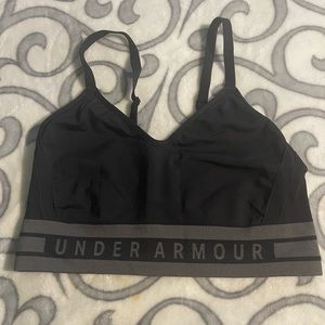 Underarmour XLBlack/ Gray Compression Sports Bra
